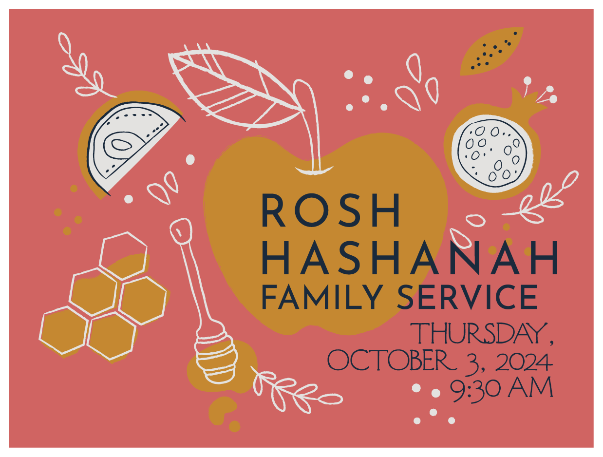 2024 Rosh Hashanah Family Service for SchoolAge Children and their